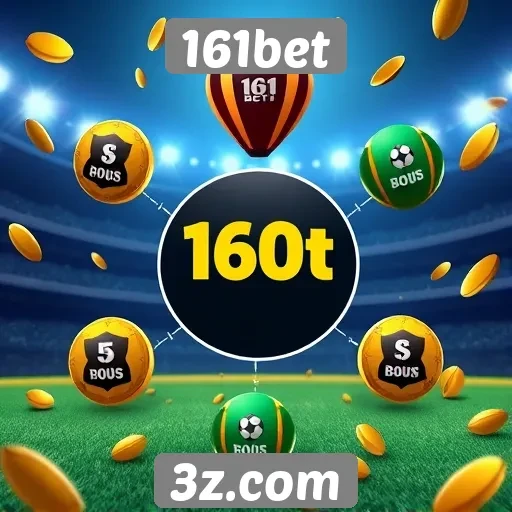 Como funciona o sistema de bônus da 161bet